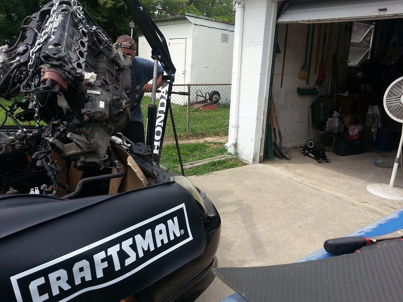 My dad’s strategically hiding his face.